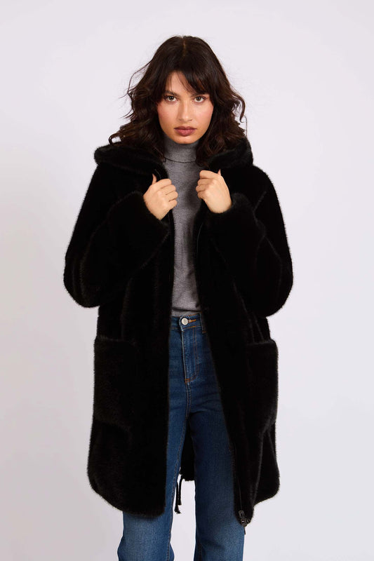 Women Regular Fit Jacket Black