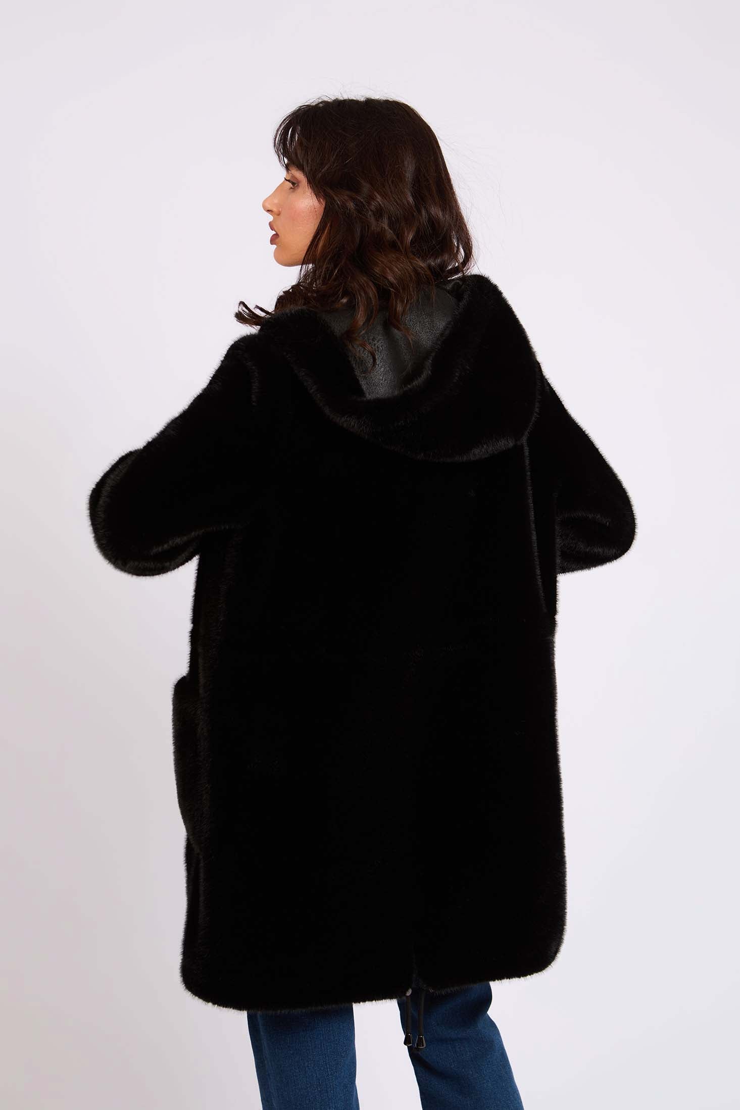 جاكيت نسائي عادي - أسود