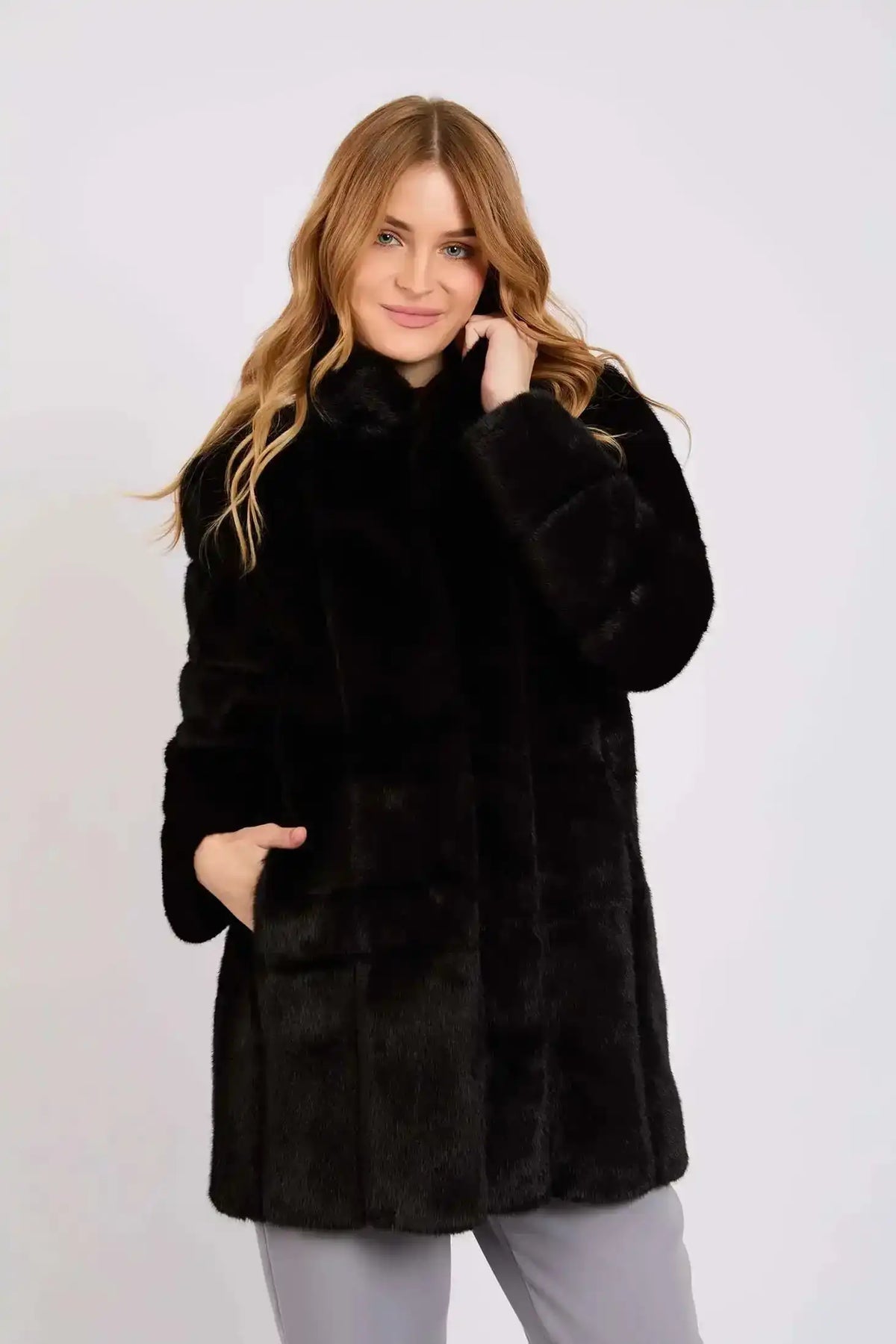 Women Regular Fit Jacket Black