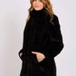Women Regular Fit Jacket Black