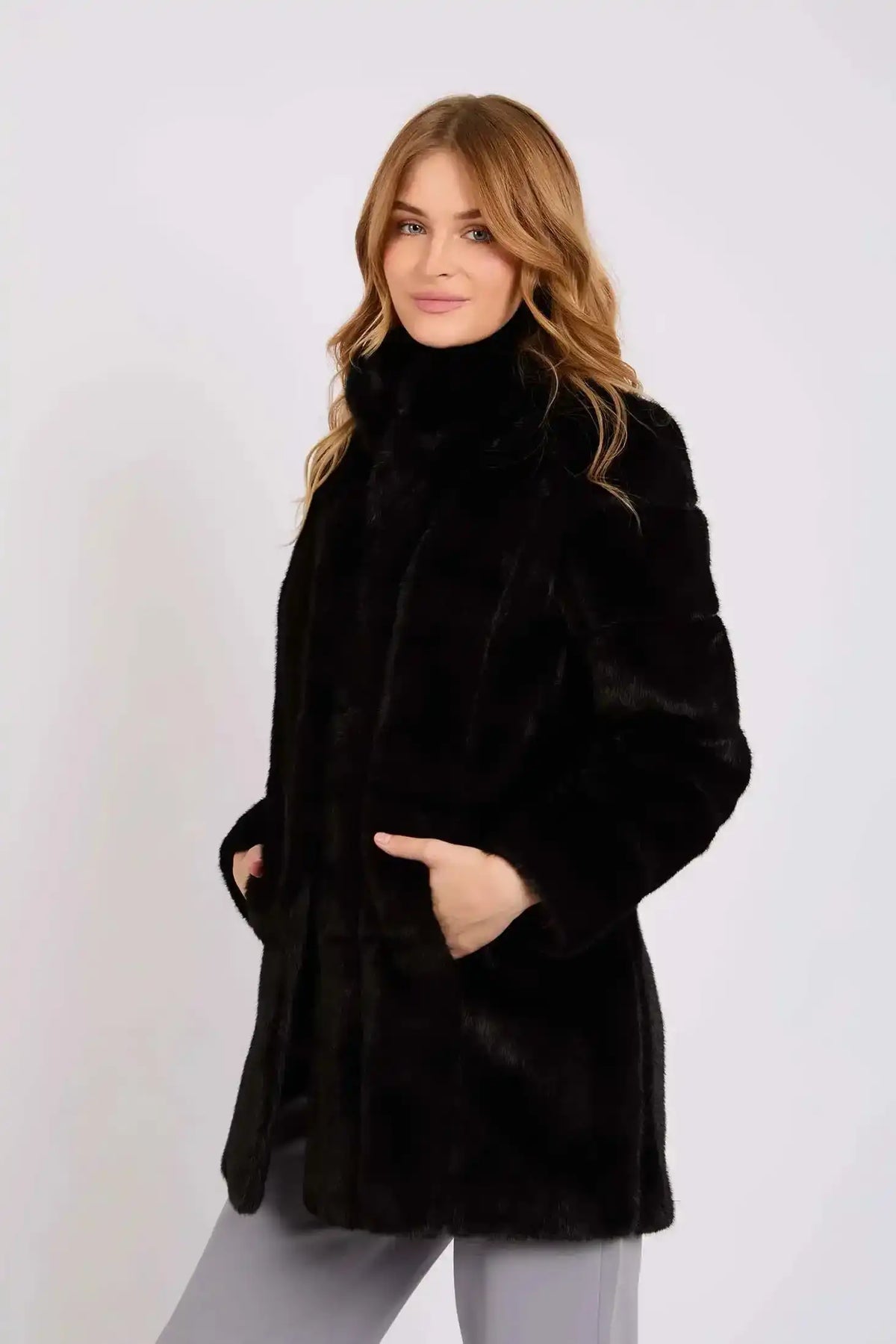 Women Regular Fit Jacket Black