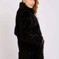 Women Regular Fit Jacket Black