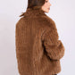 Women Regular Fit Jacket Brown