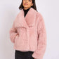 Women Regular Fit Jacket Pink