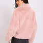 Women Regular Fit Jacket Pink