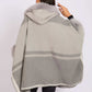 Women Regular Fit Poncho Grey