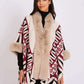 Women Regular Fit Poncho Multicolor