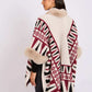 Women Regular Fit Poncho Multicolor