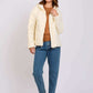 Women Jacket Puffer White