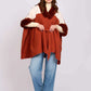 Women Regular Fit Poncho Multicolor