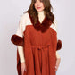 Women Regular Fit Poncho Multicolor