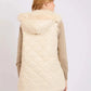 Women Regular Fit Vest Beige
