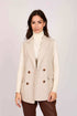 Women Regular Fit Vest Beige