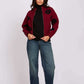 Women Regular Fit Cardigan Burgundy