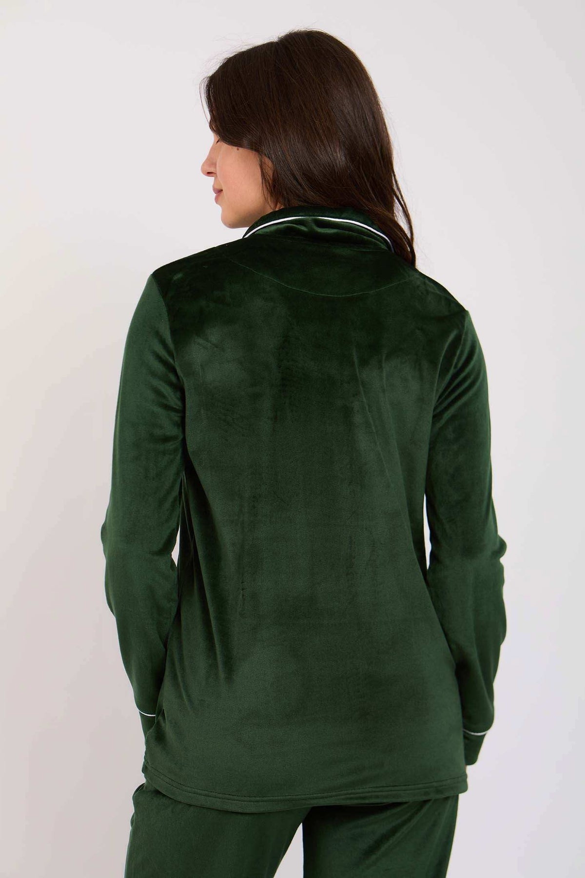 Women Regular Fit Pajama Green