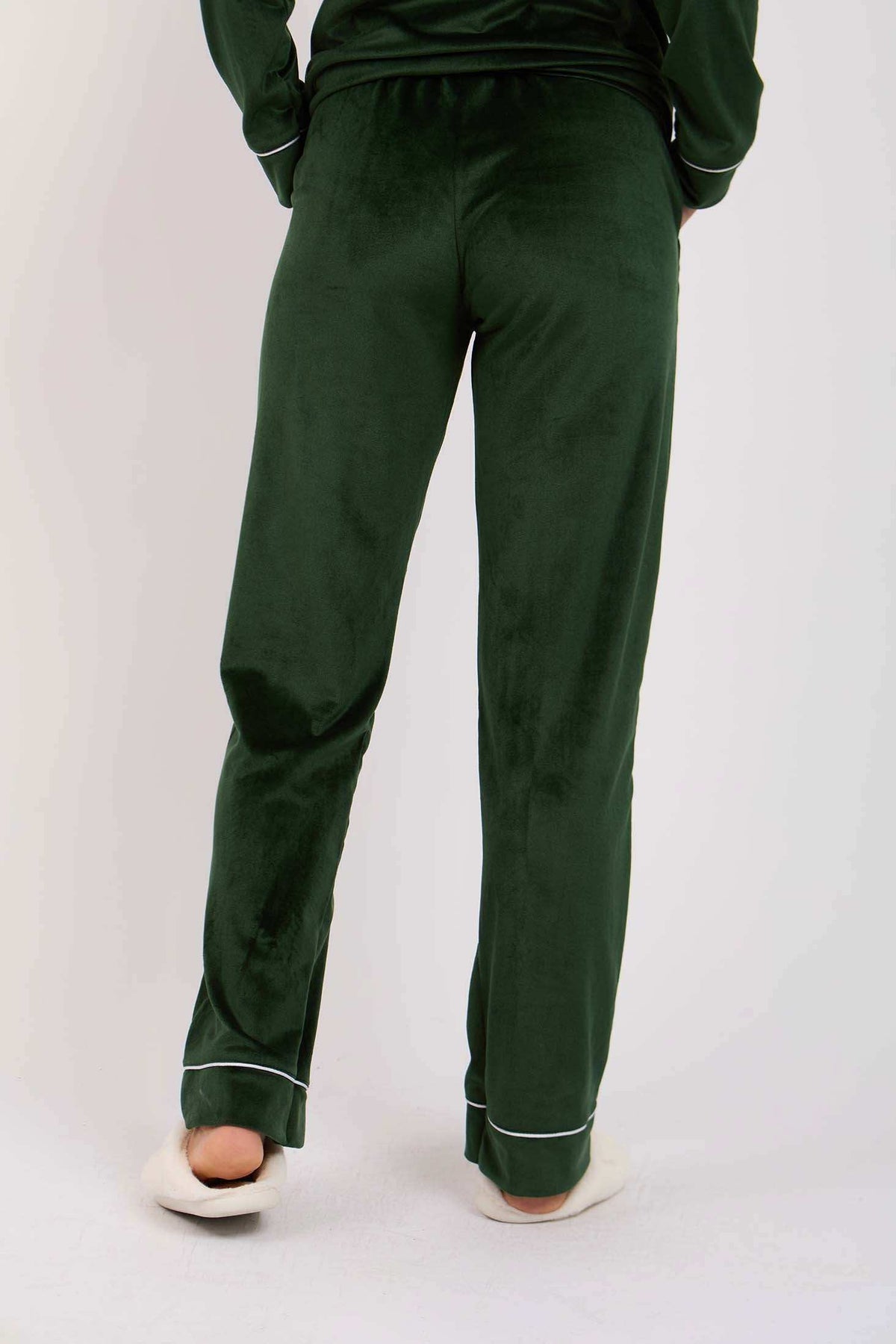 Women Regular Fit Pajama Green