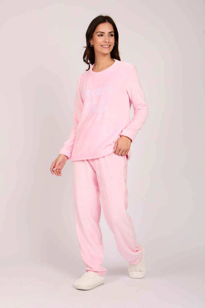 Women Regular Fit Pyjama - Pink