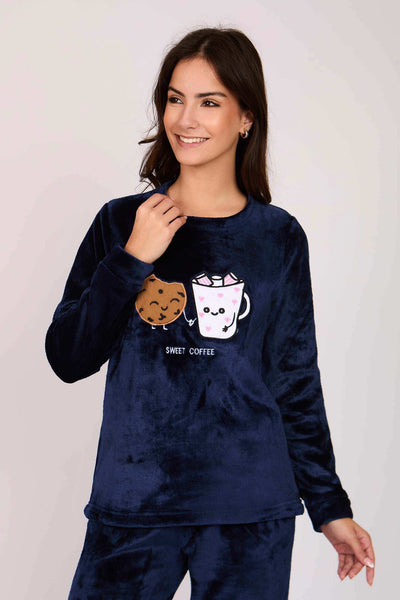 Women Regular Fit Pyjama - Blue