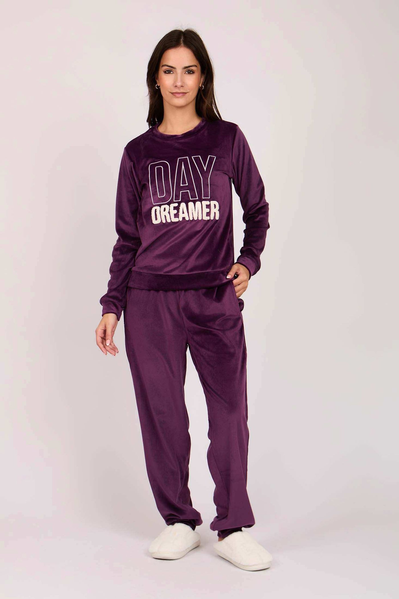 Women Regular Fit Pyjama - Purple