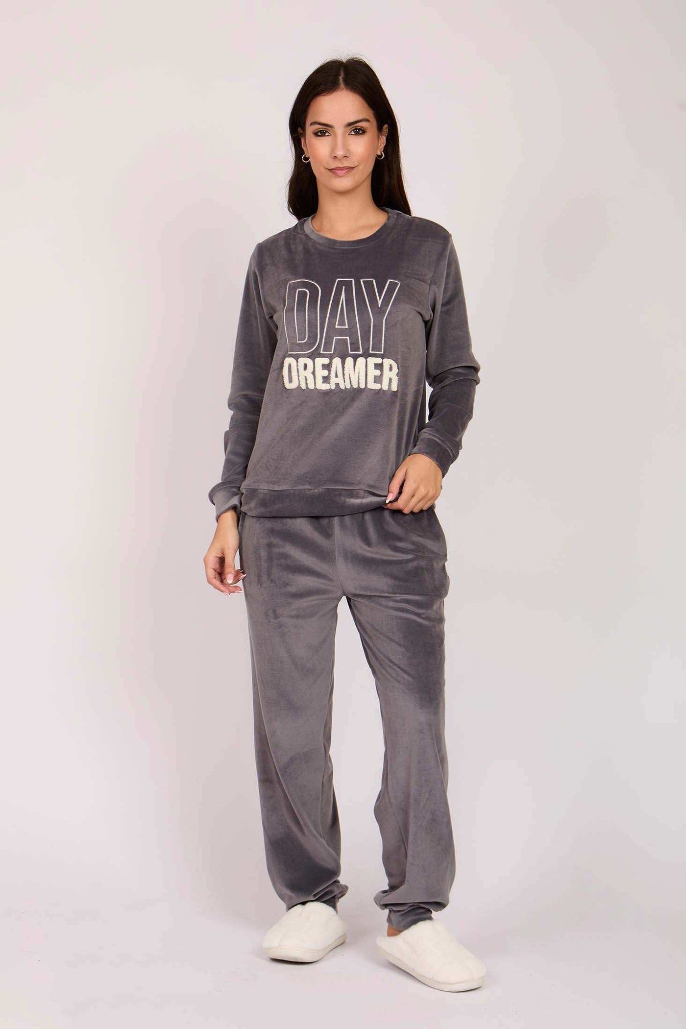 Women Regular Fit Pyjama - Grey