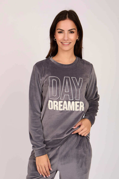 Women Regular Fit Pyjama - Grey