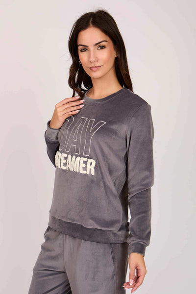 Women Regular Fit Pyjama - Grey