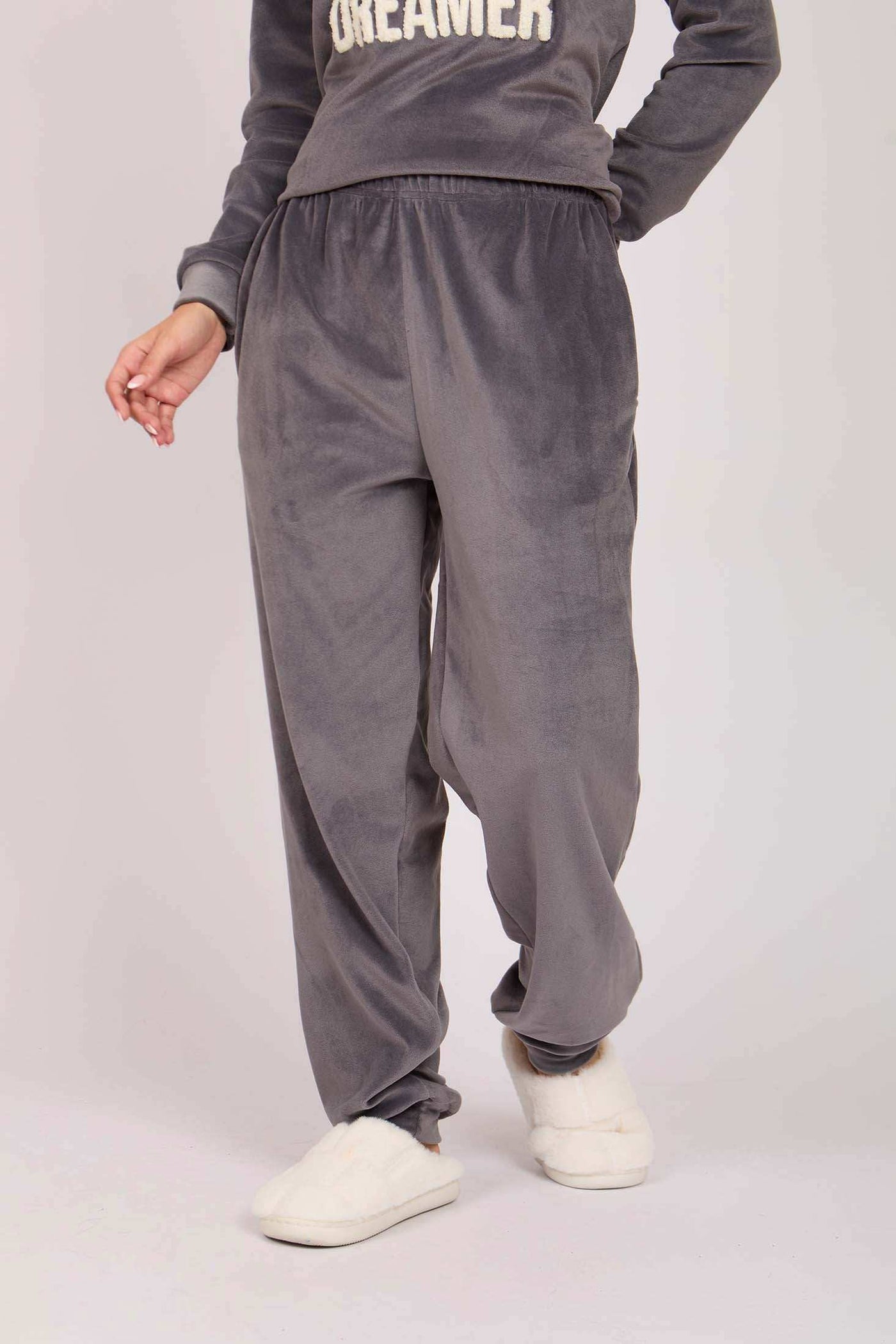 Women Regular Fit Pyjama - Grey