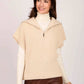 Women Regular Fit Vest Brown