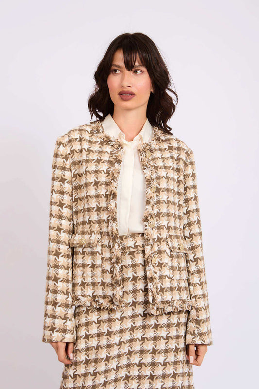 Women Regular Fit Jacket Multicolor