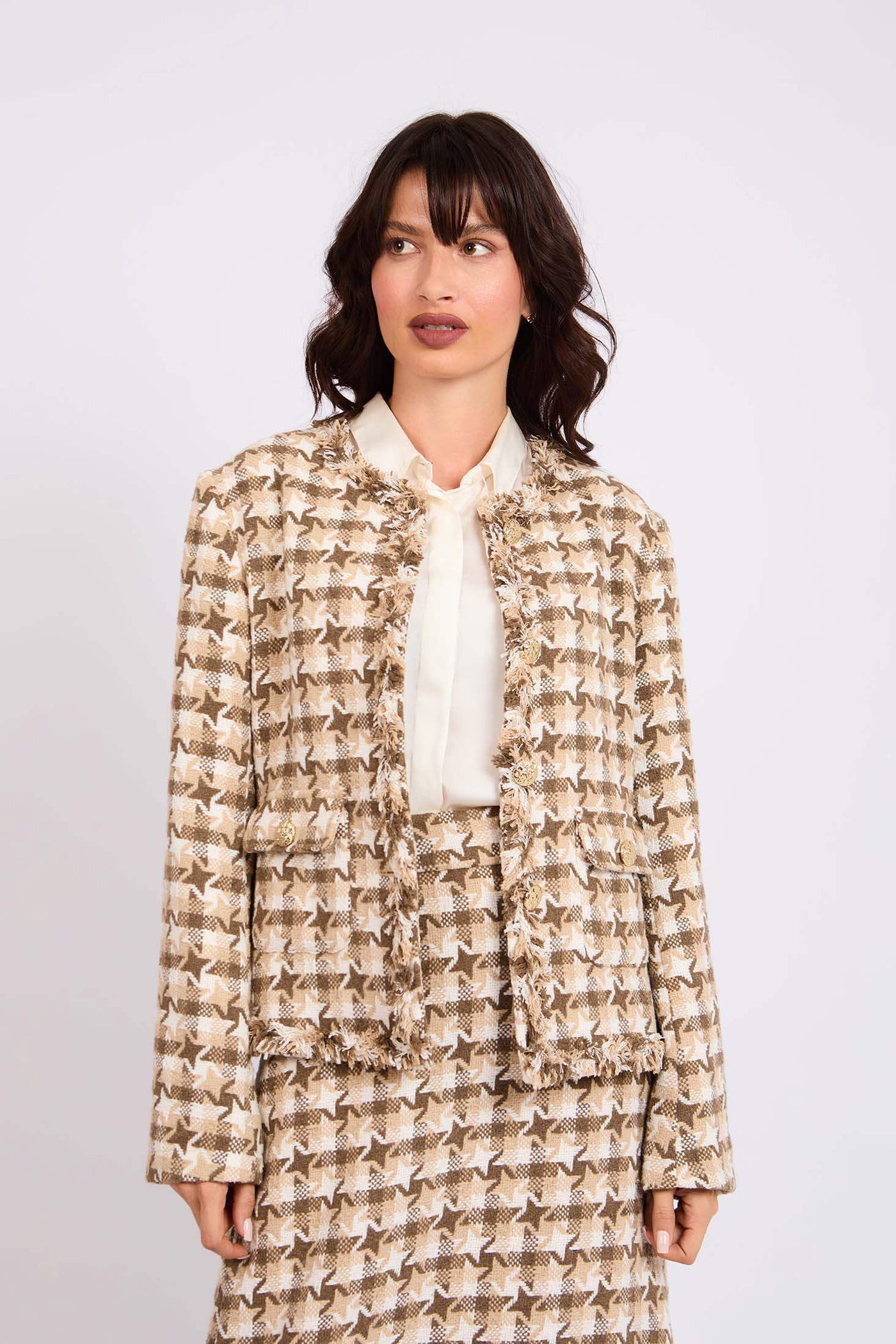 Women Tweed Jacket