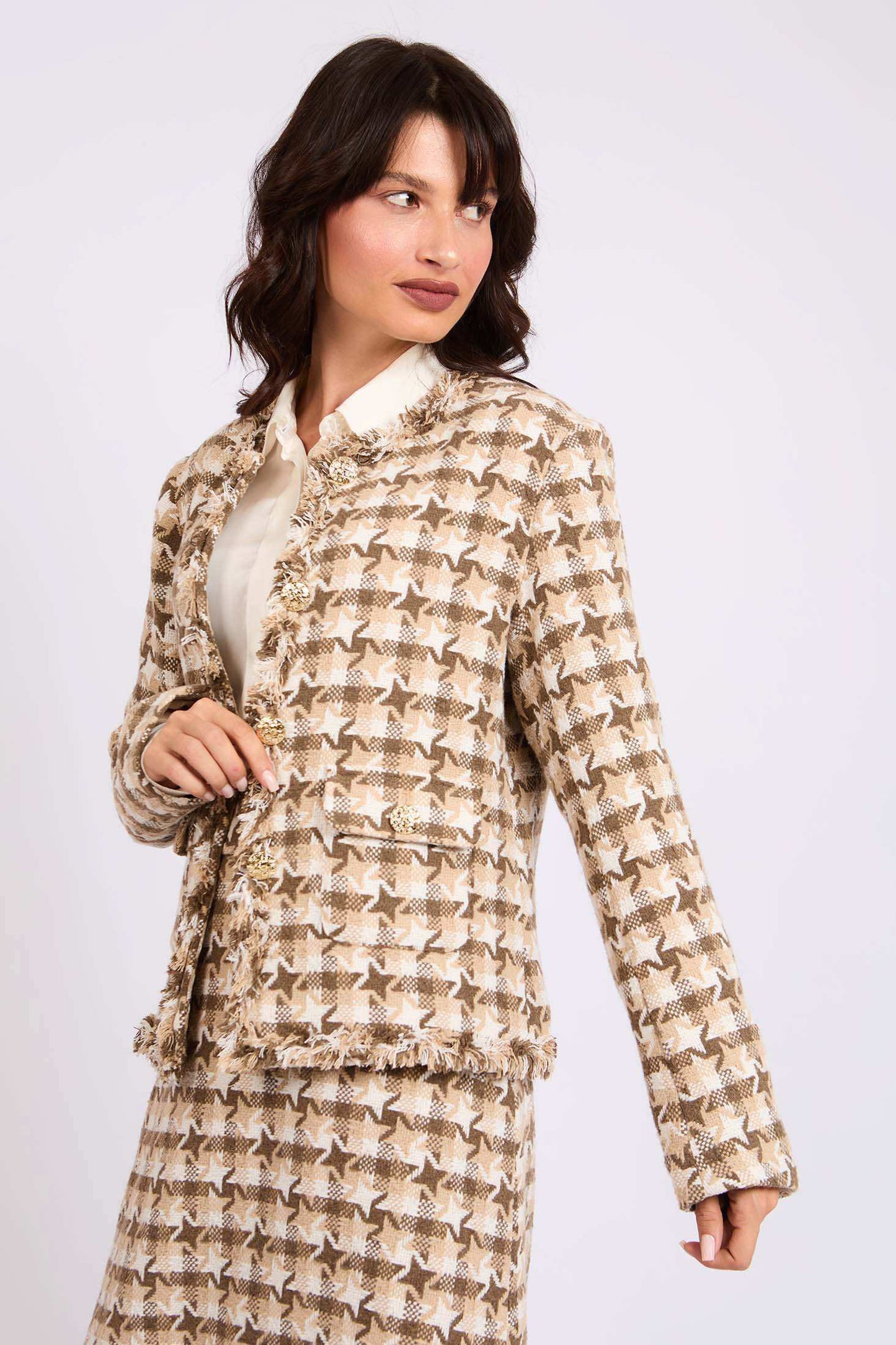 Women Regular Fit Jacket Multicolor