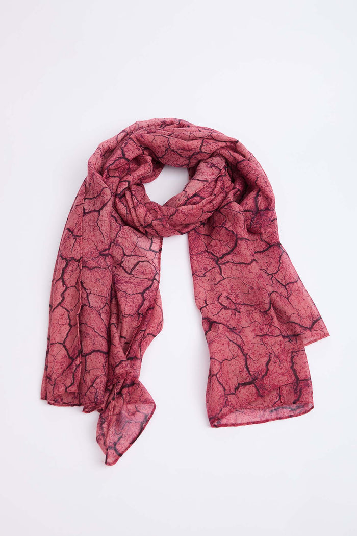 Women's Scarf - Dark Pink