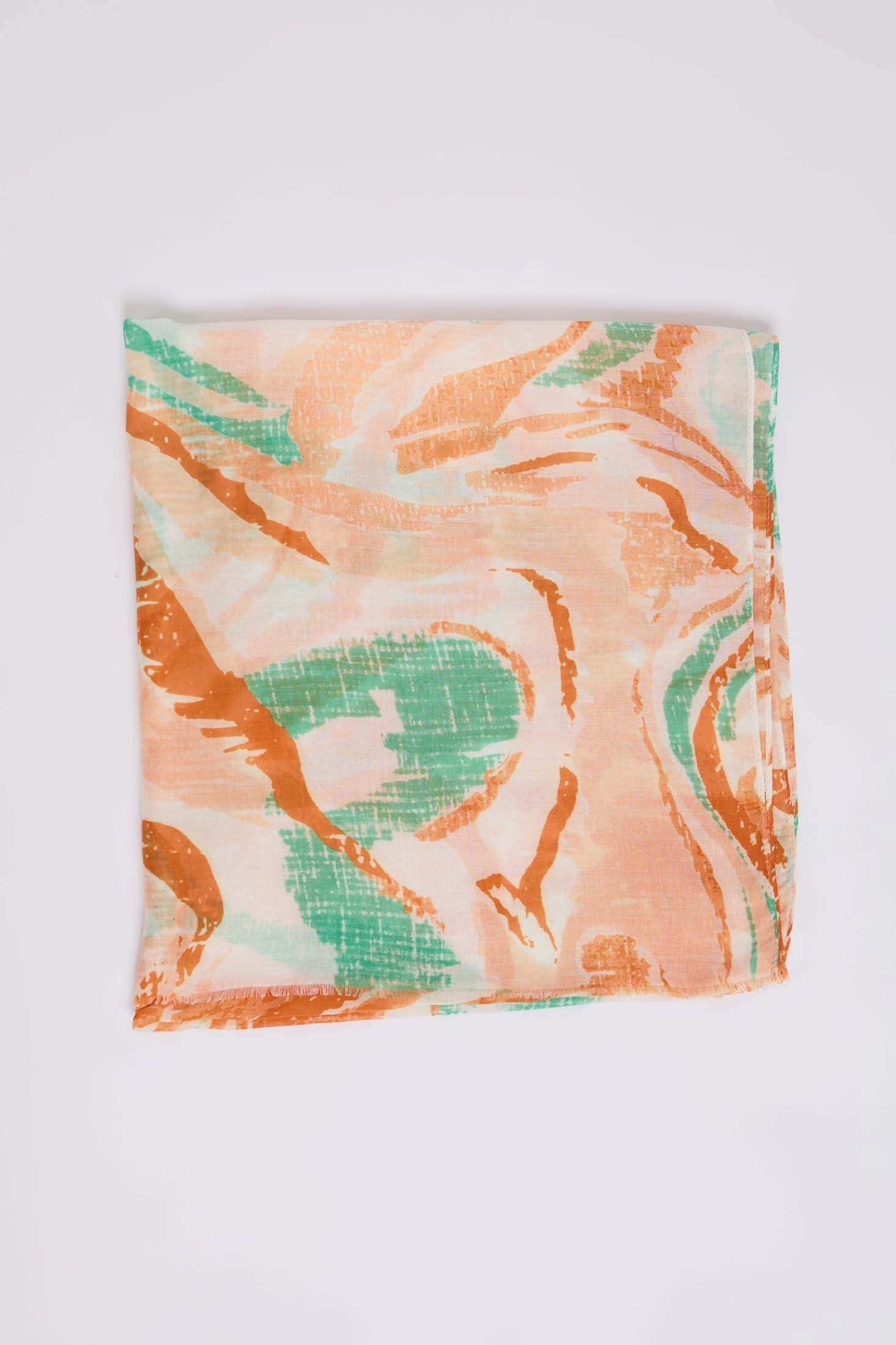 وشاح نسائي متعدد الألوان