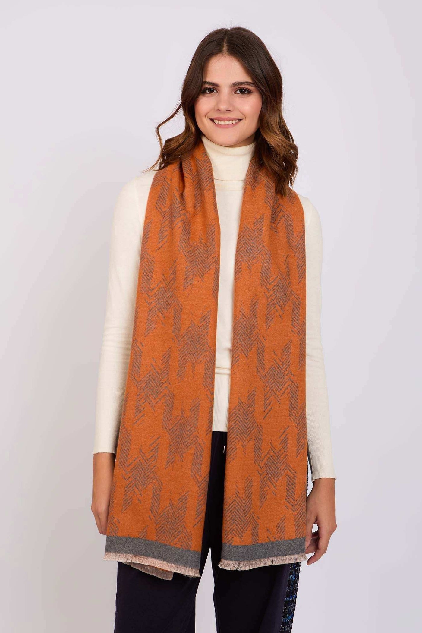 Women Scarf - Orange