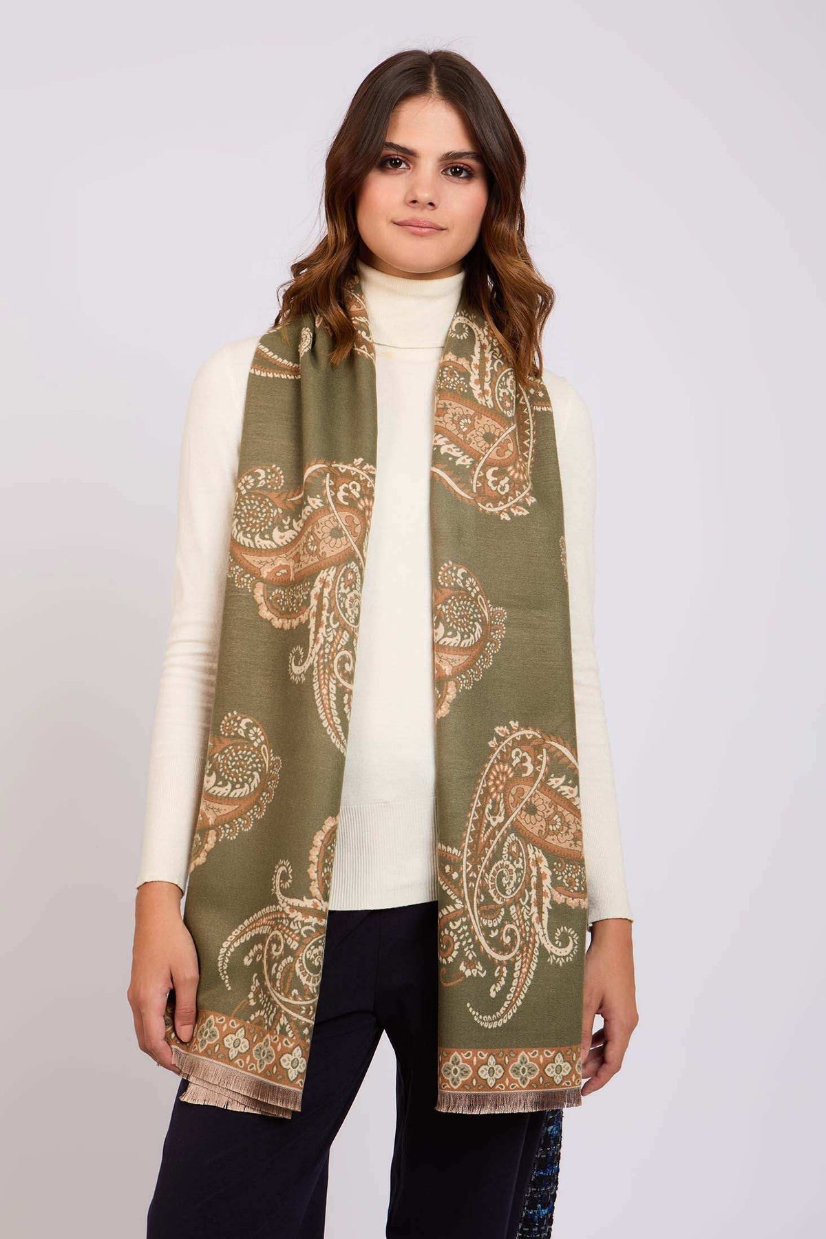 Women Scarf Printed Multicolor