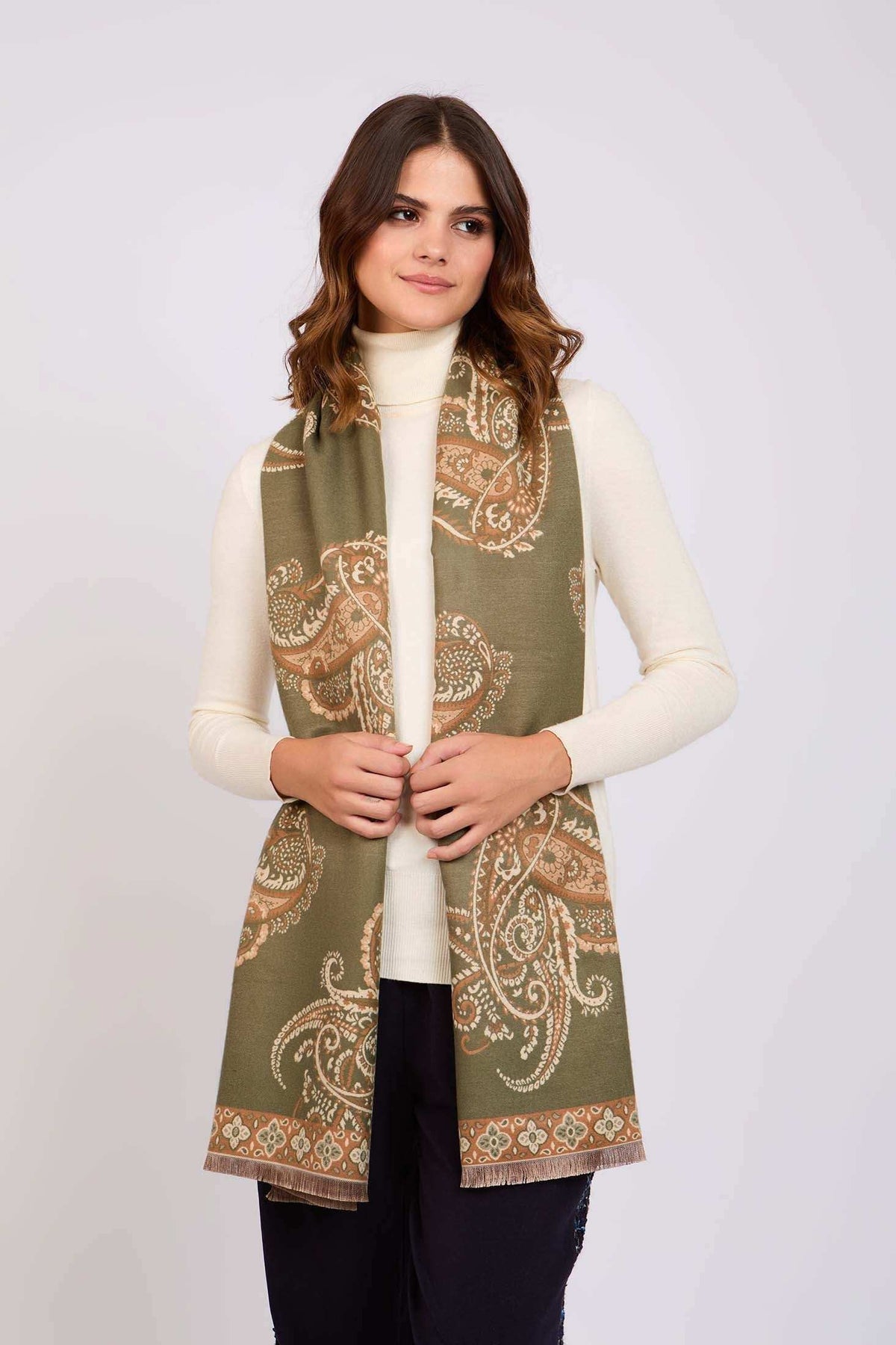 Women Scarf Printed Multicolor