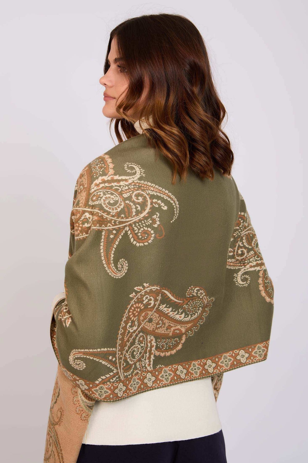 Women Scarf Printed Multicolor