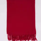 Men Scarf Burgundy