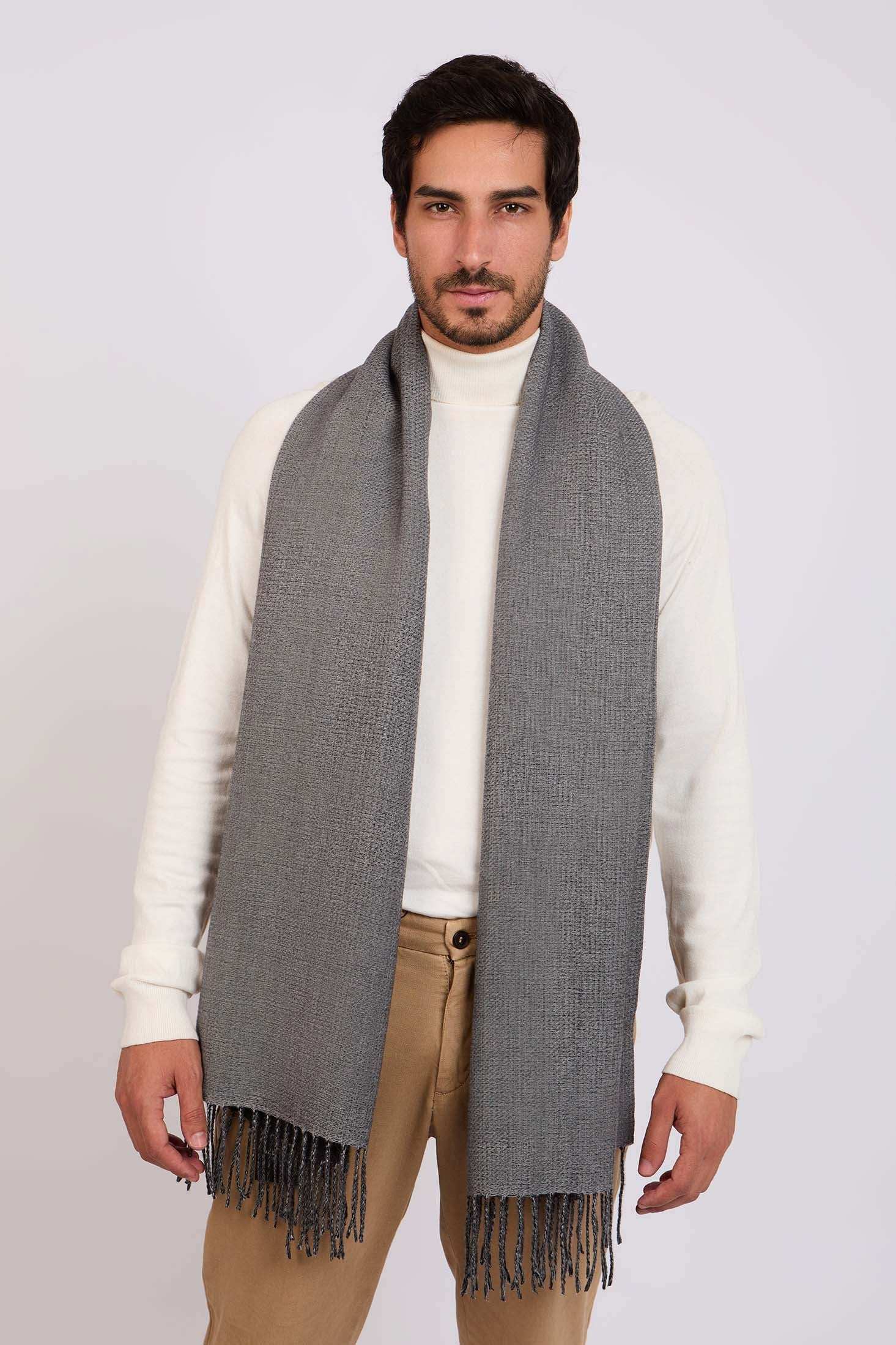 Men Scarf Black