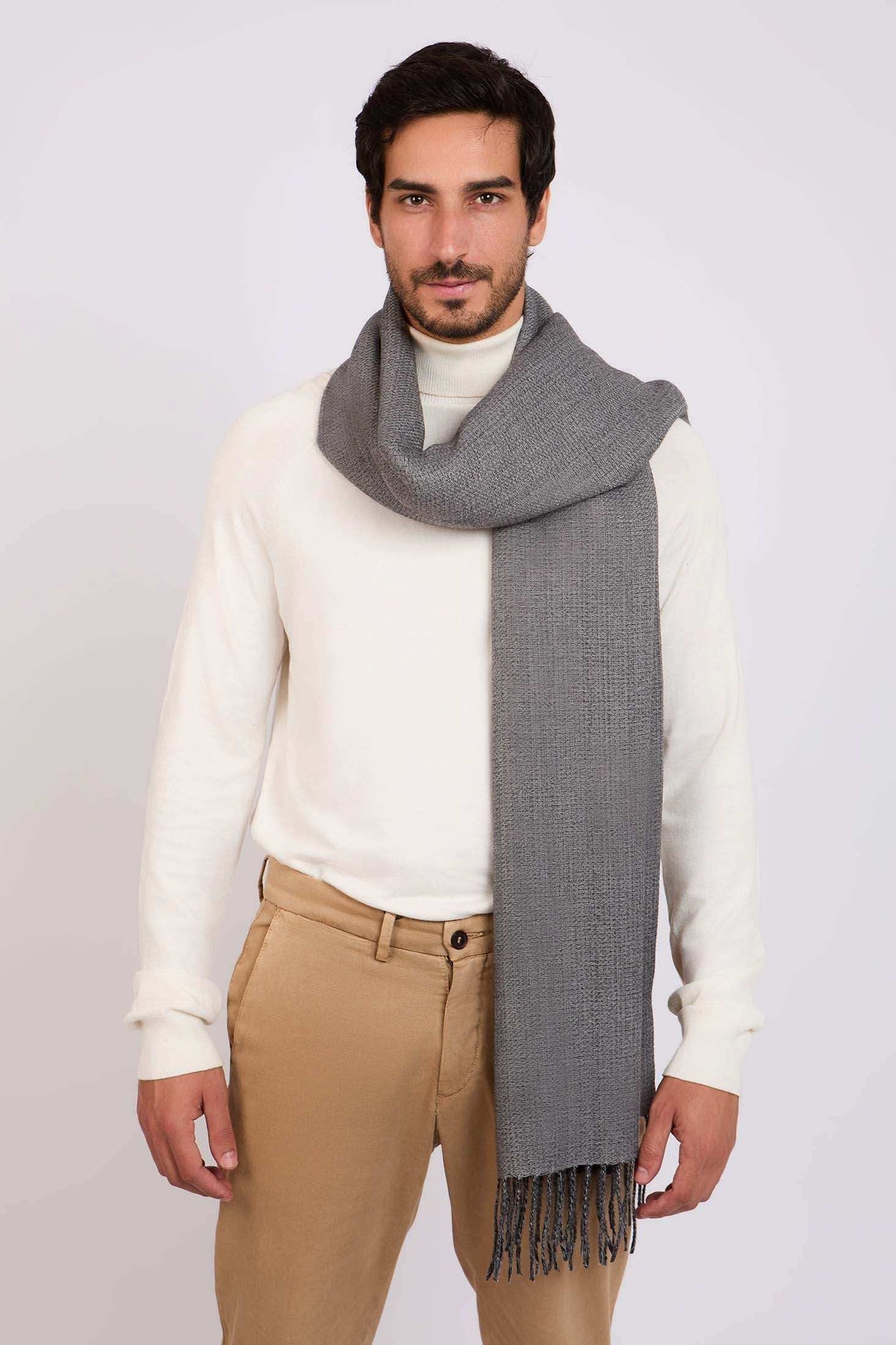 Men Scarf Black