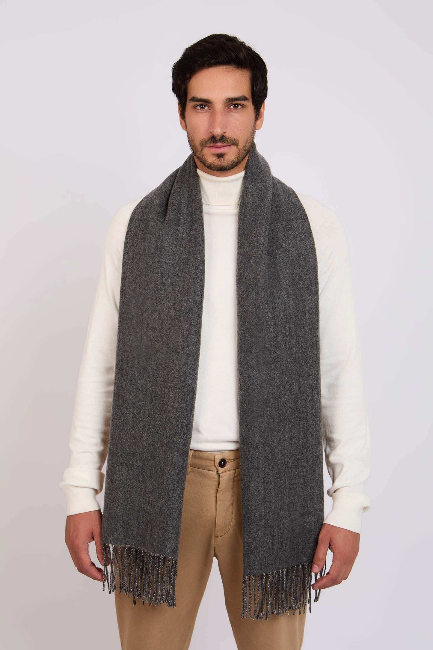 Men Scarf Black