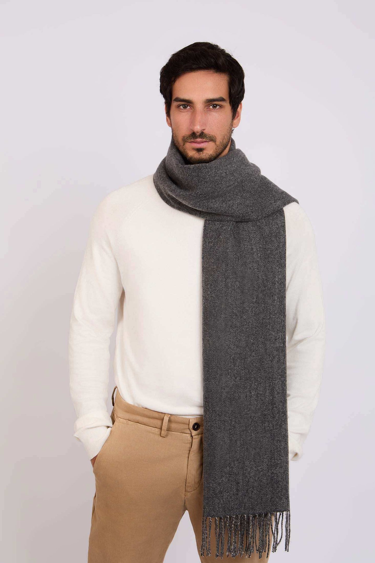 Men Scarf Black