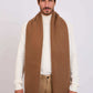Men Scarf Brown