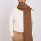 Men Scarf Brown