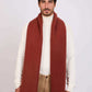 Men Scarf Light Brown