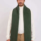 Men Scarf Green