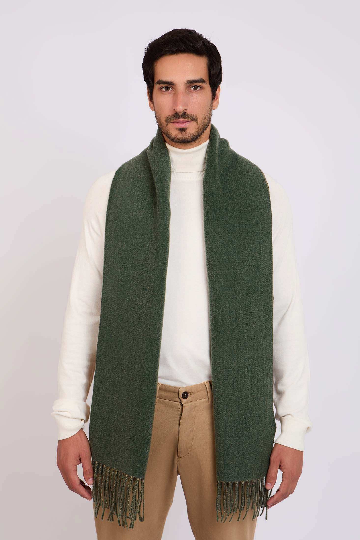 Men Scarf Green