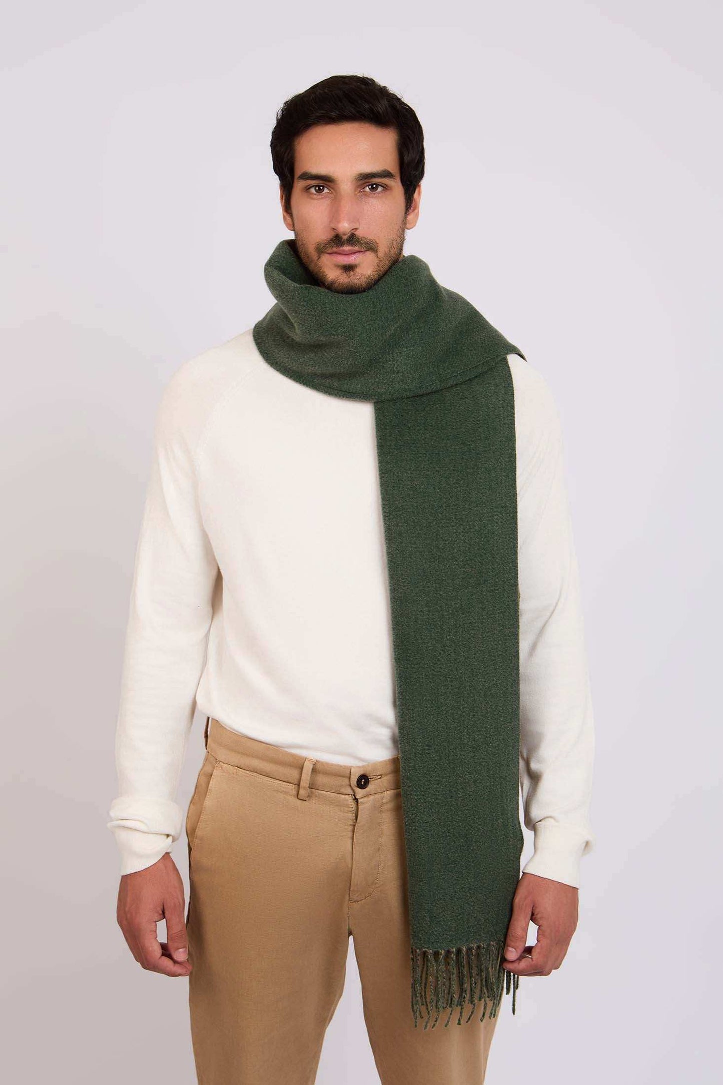 Men Scarf Green