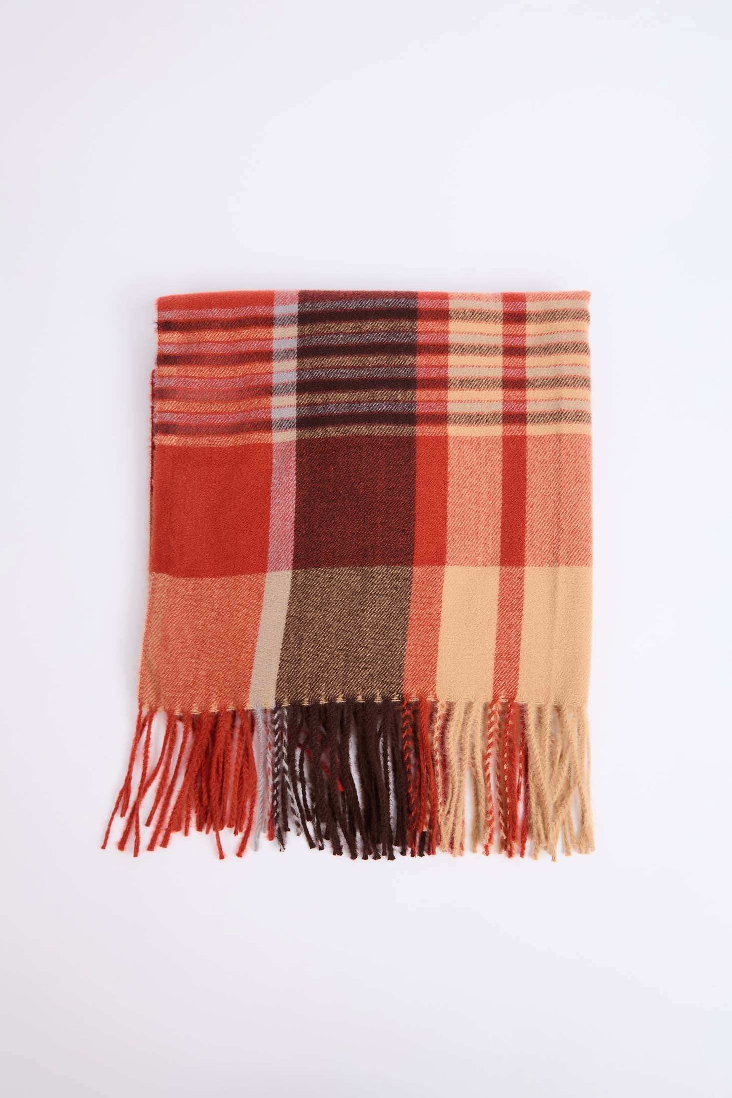 Men Scarf Orange