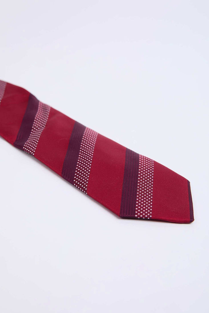Men Tie Burgundy